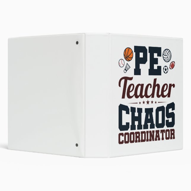 Classeur Coordinateur PE Teacher Chaos (Arrière-plan)