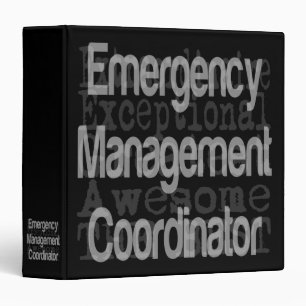 Classeur Coordonnateur de la gestion des urgences Extraordi