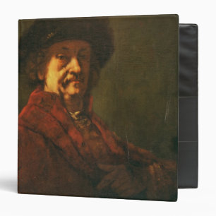 Classeur Copie d'un autoportrait de Rembrandt, 1869