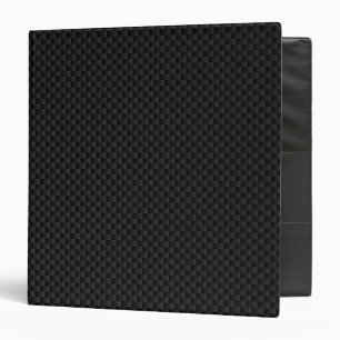 Classeur Copie noire de fibre de carbone