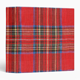 Classeur Copie rouge de plaid