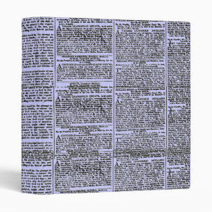 Classeur Copie vintage de journal