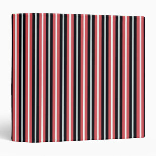 Classeur Coral Rouge Marine Bleu Blancs