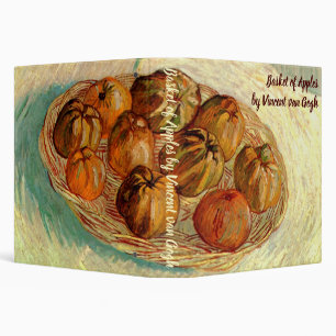 Classeur Corbeille de pommes à Pissarro par Vincent van Gog