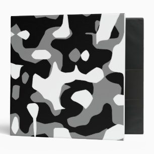 Classeur Corey Tiger 80s Rétro Camouflage Gris (Camo)