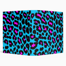 Corey Tiger 80s Vintage Leopard bleu