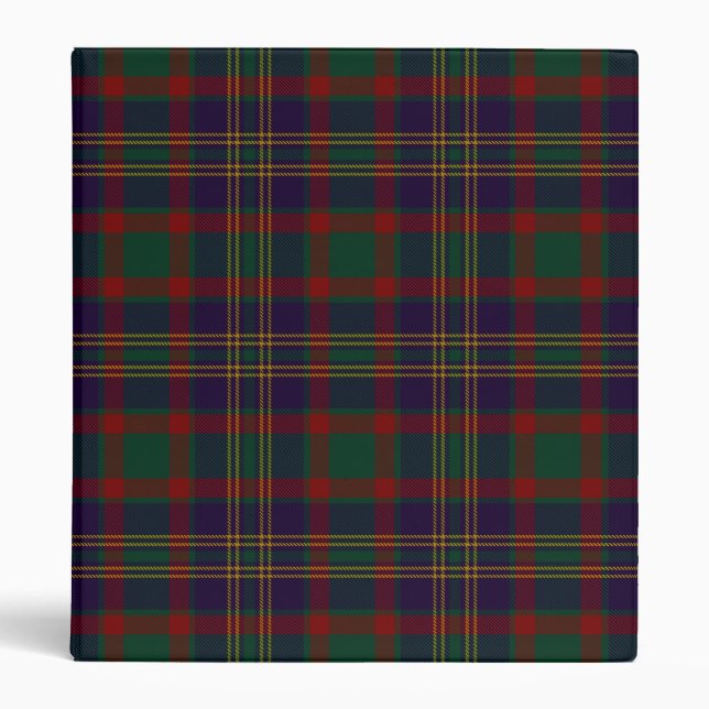 Classeur Cork County Irish Tartan (Devant)