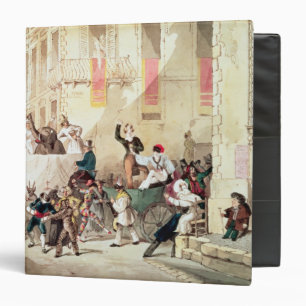 Classeur Cortège de cirque en Italie, 1830
