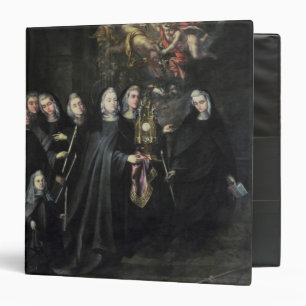 Classeur Cortège de St Clare avec l'eucharistie
