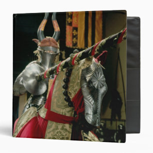 Classeur Costume d'armure et d'armure assortie de cheval