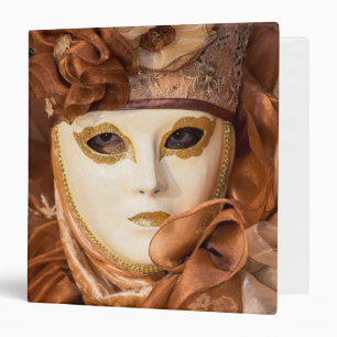Classeur Costume de Carnaval orange, Venise