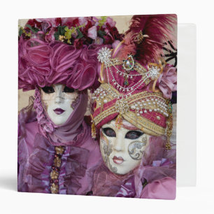 Classeur Costume de Carnaval violet, Venise