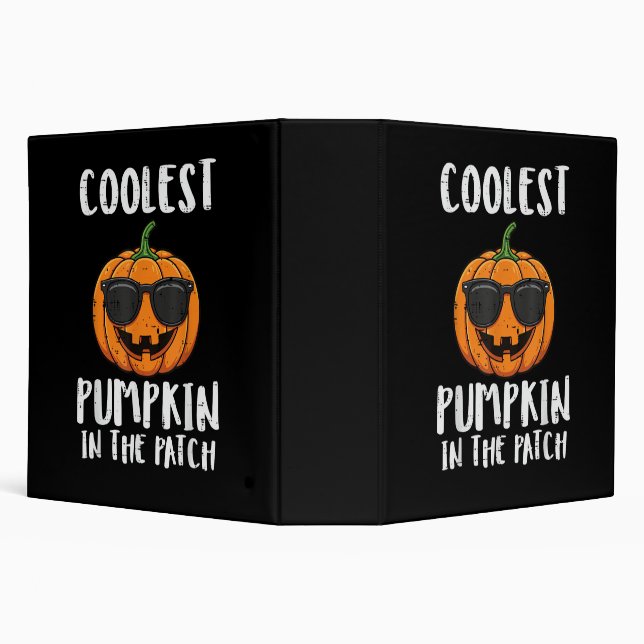 Classeur Costume Patch de citrouille le plus cool d'Hallowe (Arrière-plan)