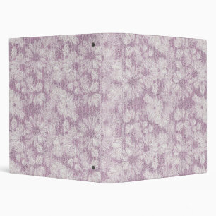 Classeur Cottage Campagnard Velouté Lilas Daisy