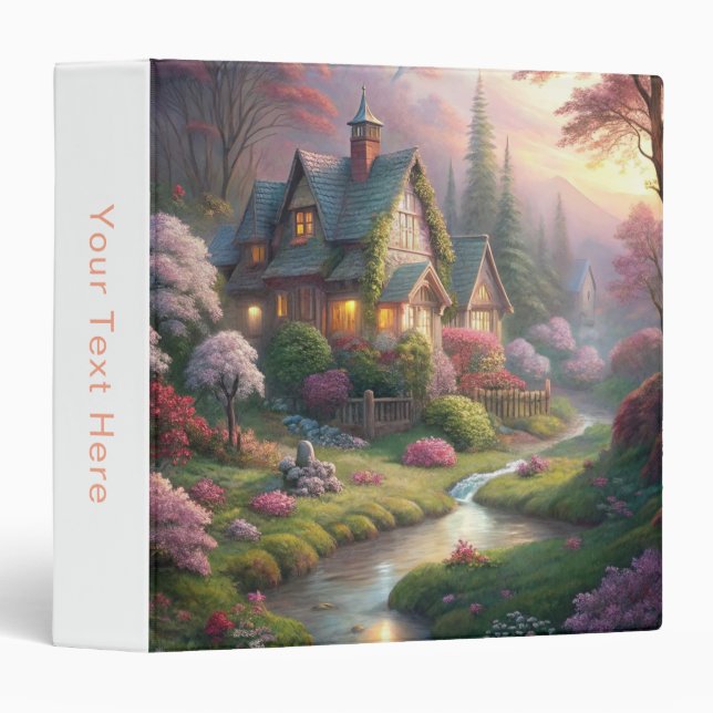 Classeur Cottage et jardin (Devant/Côté)