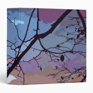 Classeur Coucher de soleil Abstrait
