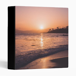Classeur Coucher de soleil magnifique sur la plage