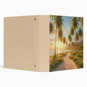 Classeur coucher de soleil sur la plage des Caraïbes/tropic