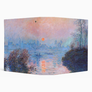 Classeur Coucher de soleil sur la Seine Claude Monet