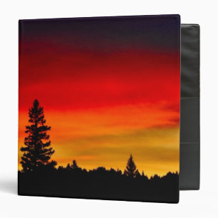Classeur Coucher du soleil de Yellowstone