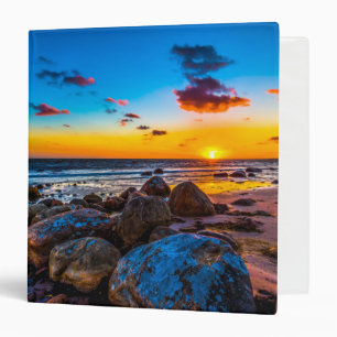 Classeur Coucher du soleil en mer