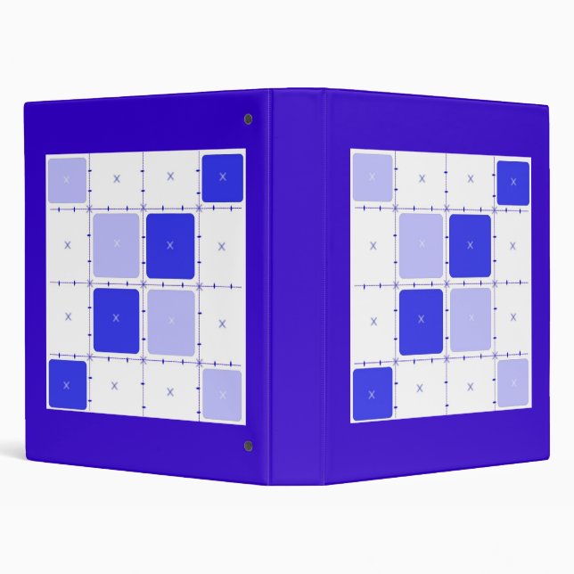 Classeur Couette bleue et violette (Arrière-plan)