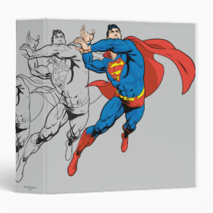 Classeur Couleur d'esquisse Superman