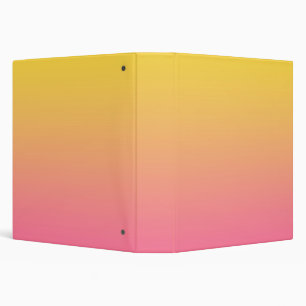 Classeur Couleur Rose Jaune
