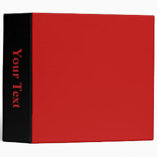 Classeur couleur rouge