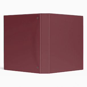 Classeur Couleur rouge Vin solide