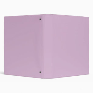 Classeur Couleur solide lavande rose