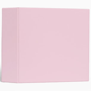 Classeur Couleur solide perle rose Couleur tendance