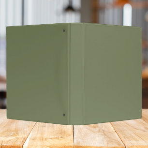 Classeur Couleur solide verte Sage
