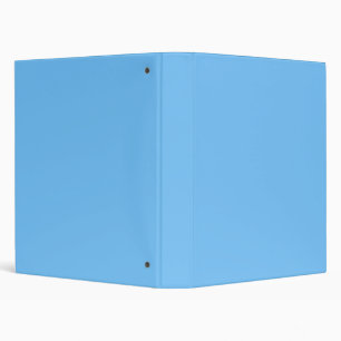 Classeur Couleur uni bleu Maya