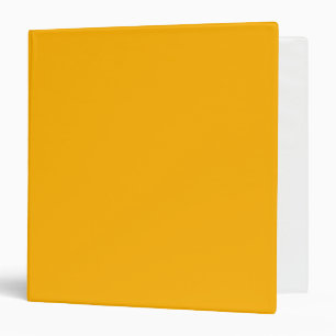Classeur Couleur uni jaune impériale