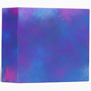 Classeur Couleurs Abstraites de rêve en rose violet et bleu