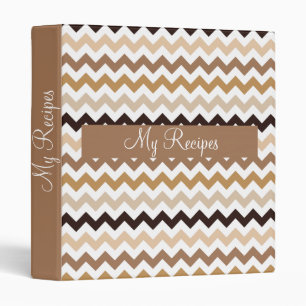 Classeur Couleurs café Chevron