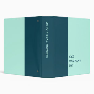 Classeur couleurs de sarcelle d'hiver de turquoise