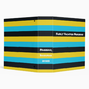 Classeur Couleurs du drapeau de Nassau