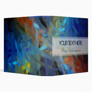 Classeur Couleurs multiples Peinture d'art Abstraite 19