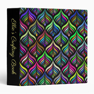 Classeur Couleurs pliantes Abstrait arc-en-ciel