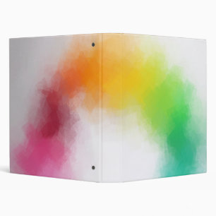 Classeur Couleurs vives Rouge rose Jaune Bleu Violet Vert