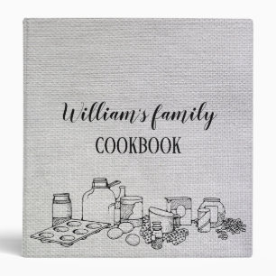 Classeur Country Family Recette Livre de recettes personnal