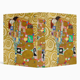 Classeur Couple Fulfillment Nouveau de Gustav Klimt