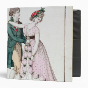 Classeur Couples élégants dansant la valse