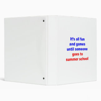 Classeur Cours d'été