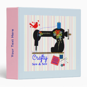 Classeur Couture Quilting Fun Personnalisé