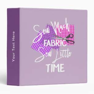 Classeur Couture Quilting Fun Personnalisé