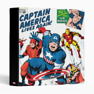 Classeur Couverture de la bande dessinée Avengers #4