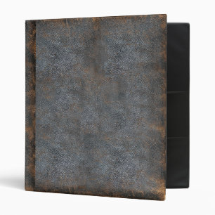 Classeur Couverture de livre antique en cuir affligée par